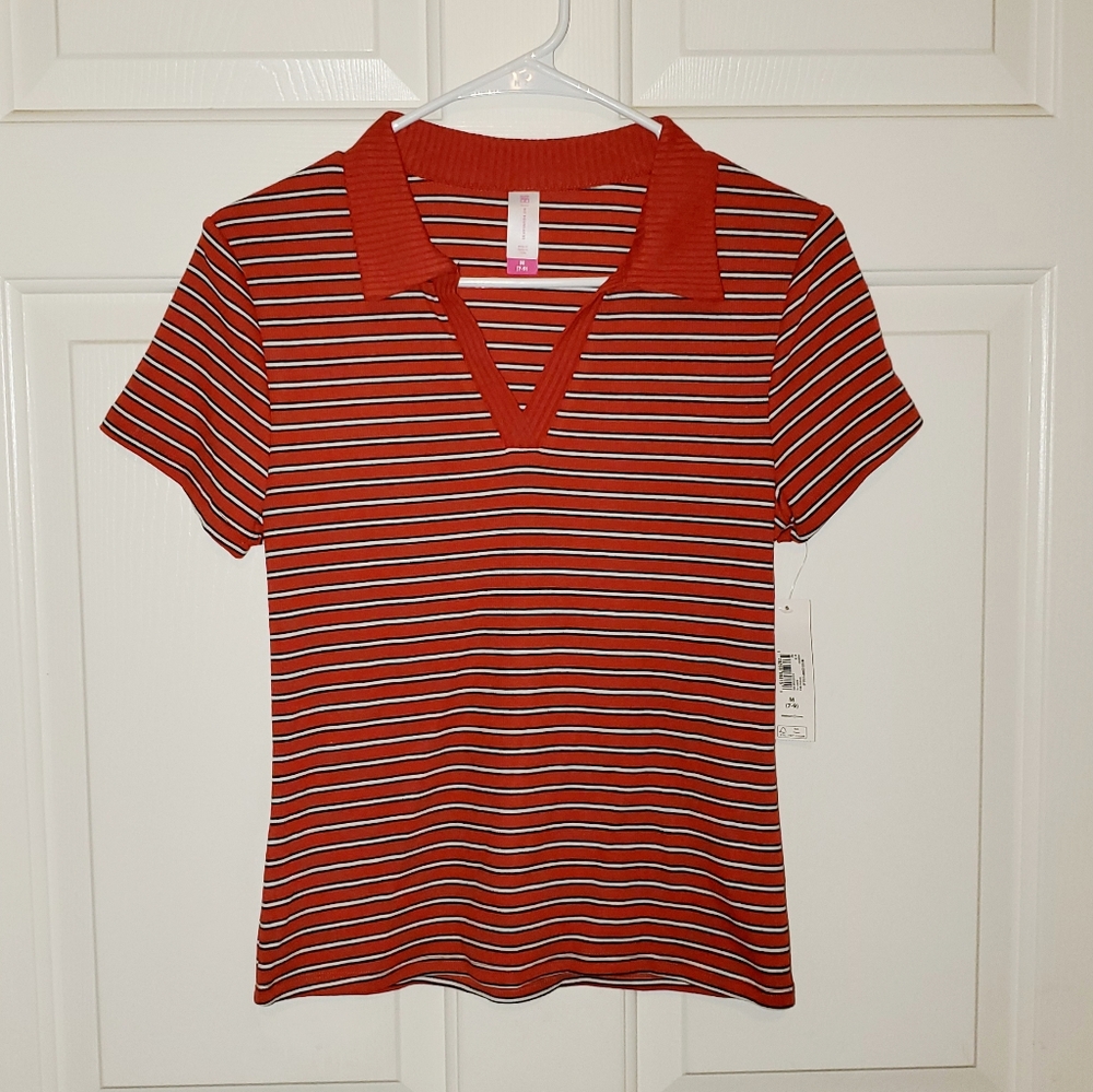 Collard Ribbed Shirt